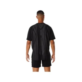 Actibreeze Jacquard Short Sleeve T-Shirt “Black”