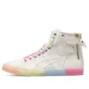 Double Clutch Milk White Retro Casual High Board Shoe “White Pink”