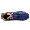 Double Clutch Synthetic Leather Upper/Rubber Sole Blue