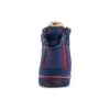 Double Clutch Synthetic Leather Upper/Rubber Sole Blue