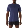 Metarun 1/2 Zip T-shirt “Indigo Blue”
