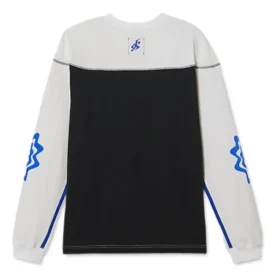 Novalis Bixance Long Sleeve Top “White Blue Black”