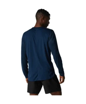 Silver Long Sleeves T-Shirt “French Blue”